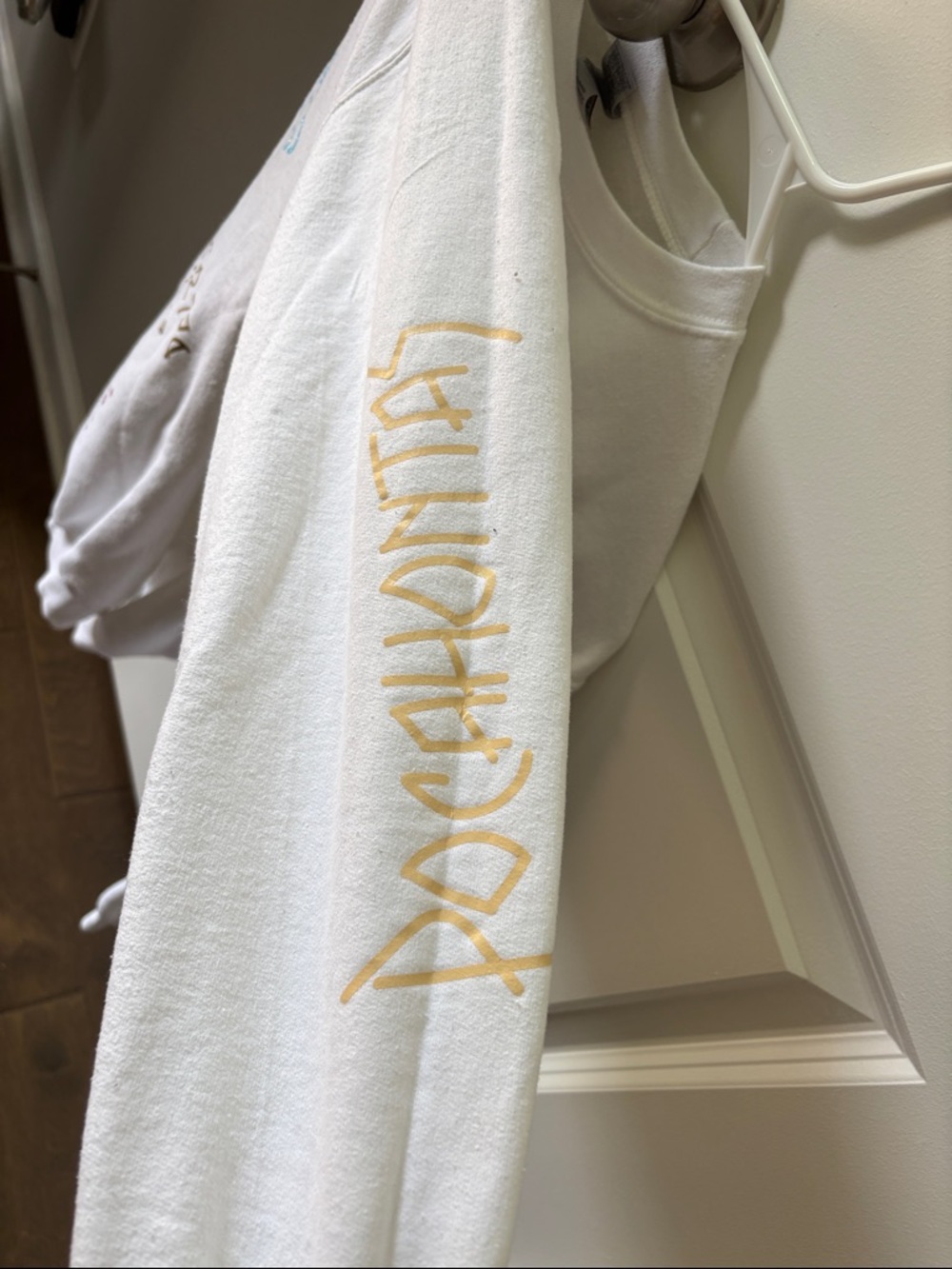 White Disney Princess Signature Sweatshirt - Multicolor Script - Picture 2 of 4